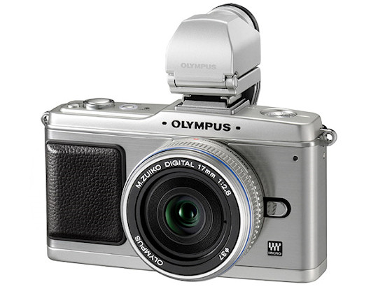 Srebrny Olympus E-P2