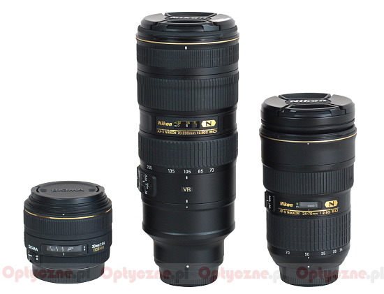 Nikon Nikkor AF-S 70-200 mm f/2.8G ED VR II - Budowa, jako wykonania i stabilizacja