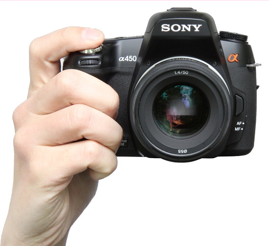 Sony Alpha DSLR-A450 - Uytkowanie i ergonomia