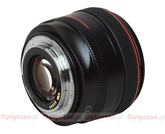 Canon EF 50 mm f/1.2L USM - Budowa i jako wykonania