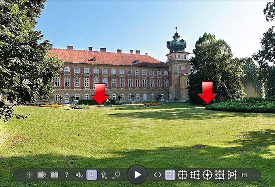 Spacer wirtualny po Parku Muzeum - Zamku w acucie