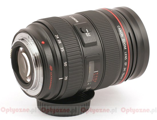 Canon EF 24-70 mm f/2.8L USM - Budowa i jakość wykonania