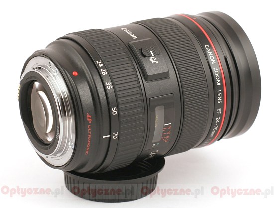 Canon EF 24-70 mm f/2.8L USM - Budowa i jako wykonania