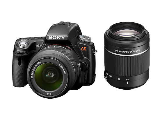 Sony Alpha SLT-A55V i SLT-A33