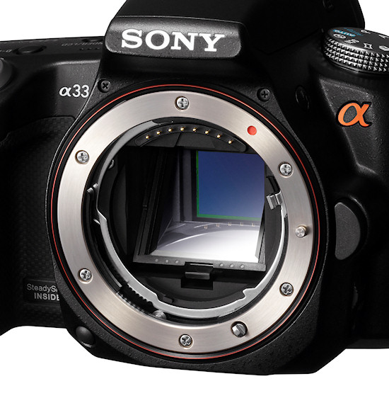 Sony Alpha SLT-A55V i SLT-A33