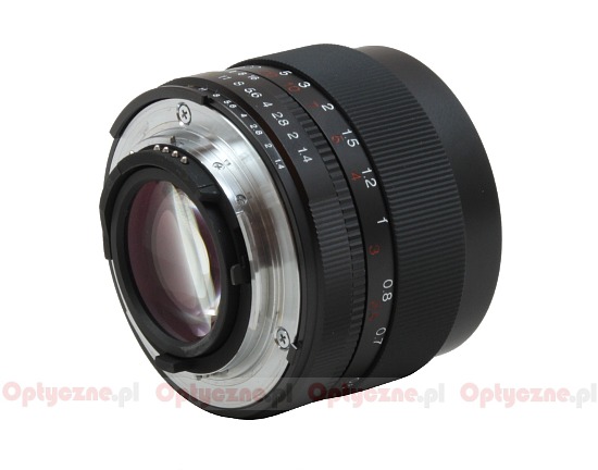Voigtlander Nokton 58 mm f/1.4 SL II - Budowa i jako wykonania