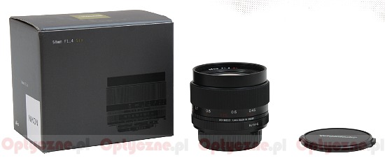 Voigtlander Nokton 58 mm f/1.4 SL II - Budowa i jako wykonania