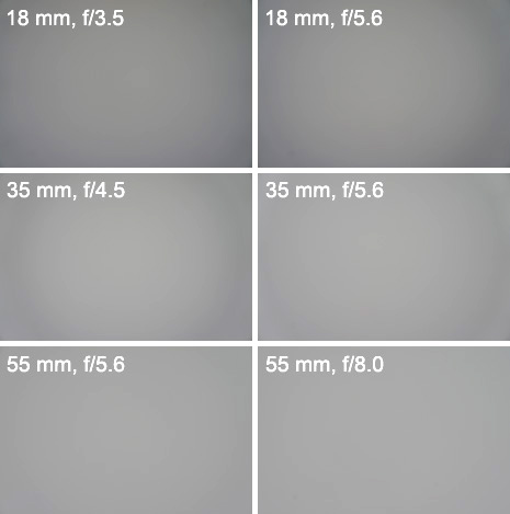 Sony E 18-55 mm f/3.5-5.6 OSS - Winietowanie Sony E 18-55 mm f/3.5-5.6 OSS - Winietowanie
