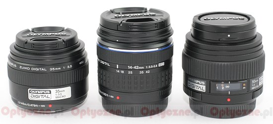 Olympus Zuiko Digital ED 14-42 mm f/3.5-5.6 - Budowa i jakość wykonania Olympus Zuiko Digital ED 14-42 mm f/3.5-5.6 - Budowa i jakość wykonania