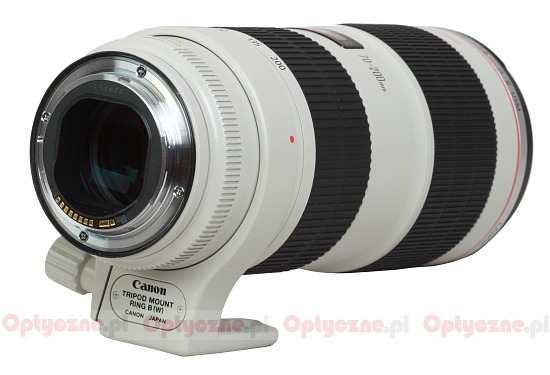 Canon EF 70-200 mm f/2.8L IS II USM - Budowa, jakość wykonania i stabilizacja