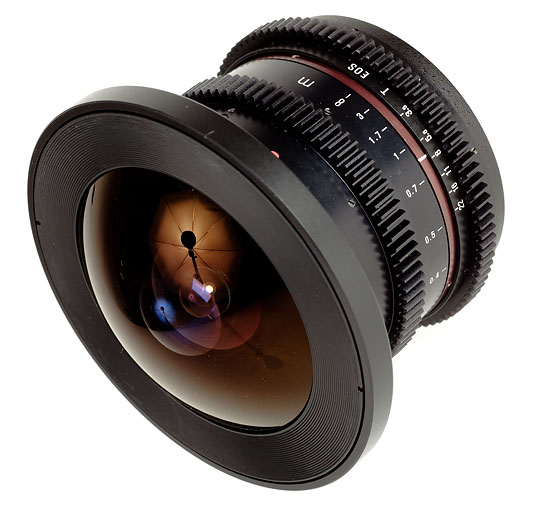 Samyang V-DSLR 8 mm F3.5 Aspherical IF MC Fish-eye CS 