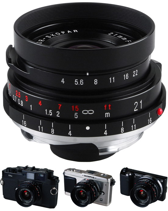 Nowe obiektywy Voigtlandera z mocowaniem Leica M