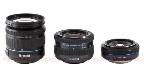 Samsung NX 18-55 mm f/3.5-5.6 OIS - Budowa, jako wykonania i stabilizacja