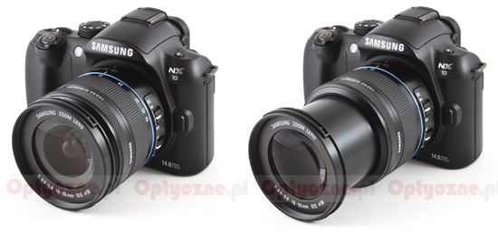 Samsung NX 18-55 mm f/3.5-5.6 OIS - Budowa, jako wykonania i stabilizacja