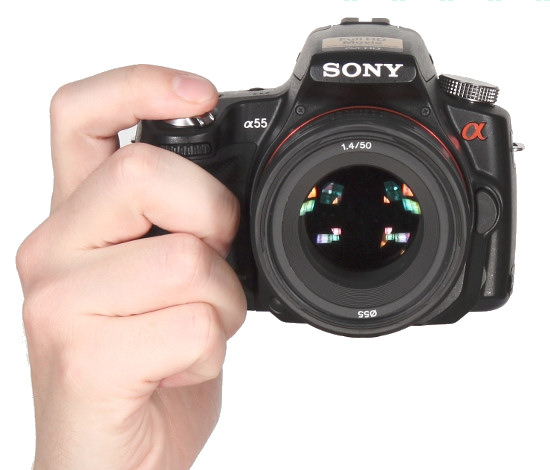 Sony Alpha SLT-A55 - Uytkowanie i ergonomia