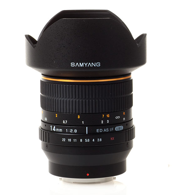 Samyang 14 mm f/2.8 z mocowaniem Samsung NX