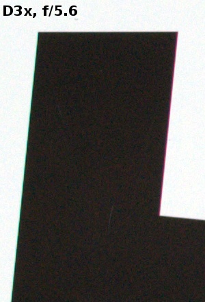 Sigma 85 mm f/1.4 EX DG HSM - Aberracja chromatyczna