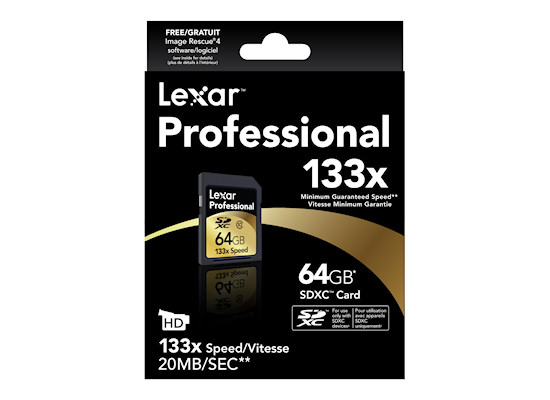 Lexar prezentuje nowe karty SDXC