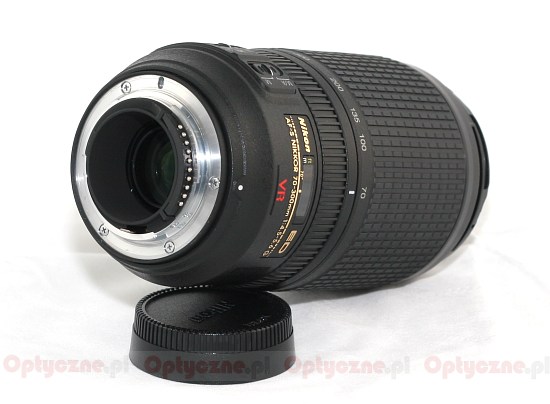 Nikon Nikkor AF-S 70-300 mm f/4.5-5.6G IF-ED VR - Budowa i jakość wykonania Nikon Nikkor AF-S 70-300 mm f/4.5-5.6G IF-ED VR - Budowa i jakość wykonania