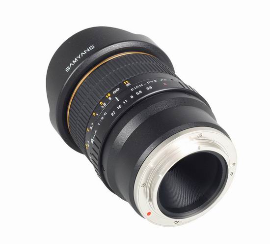 Samyang 8 mm f/3.5 Fish-eye CS VG10