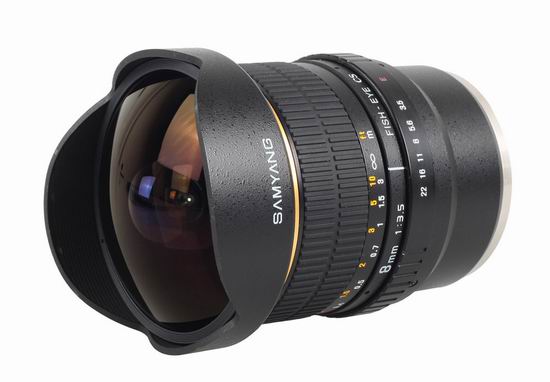 Samyang 8 mm f/3.5 Fish-eye CS VG10