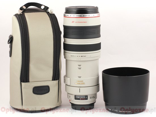 Canon EF 100-400 mm f/4.5-5.6 L IS USM - Budowa, jakość wykonania i stabilizacja Canon EF 100-400 mm f/4.5-5.6 L IS USM - Budowa, jakość wykonania i stabilizacja