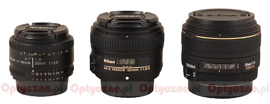 Nikon Nikkor AF-S 50 mm f/1.8G - Budowa i jako wykonania