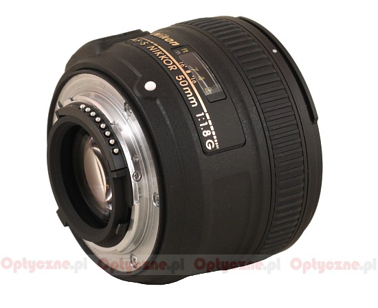 Nikon Nikkor AF-S 50 mm f/1.8G - Budowa i jako wykonania