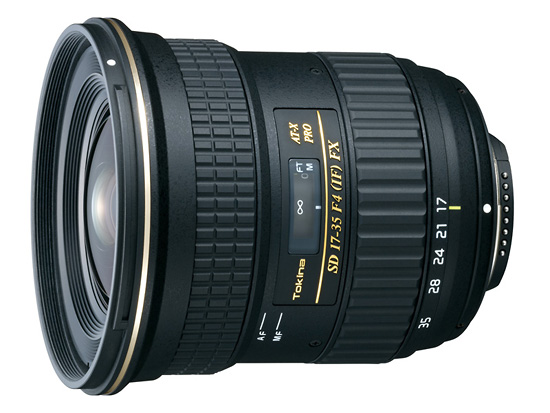 Tokina AT-X PRO FX SD 17-35 mm f/4 (IF) 