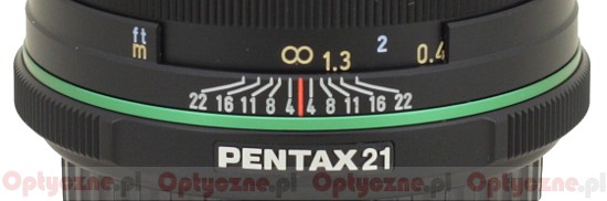 Pentax smc DA 21 mm f/3.2 AL Limited - Autofokus