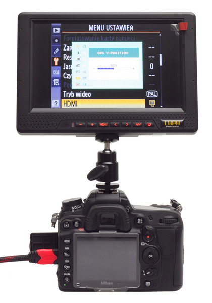 Nowe 7-calowe monitory podgldowe VM-1 i VM-2