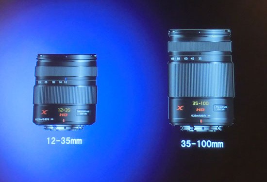 Panasonic X 12-35 mm i 35-100 mm - dwa jasne zoomy od Panasonika