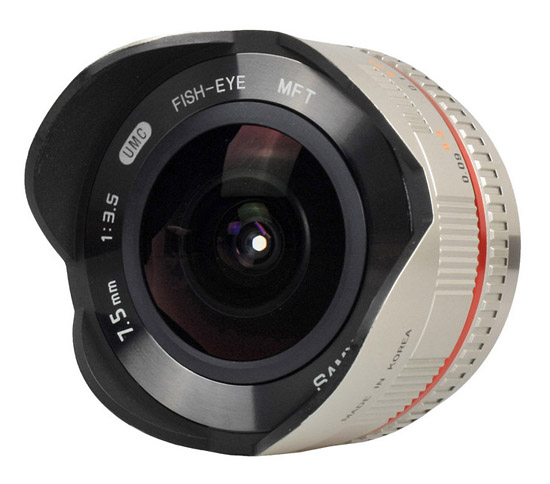 Samyang 7.5 mm f/3.5 UMC Fish-eye MFT