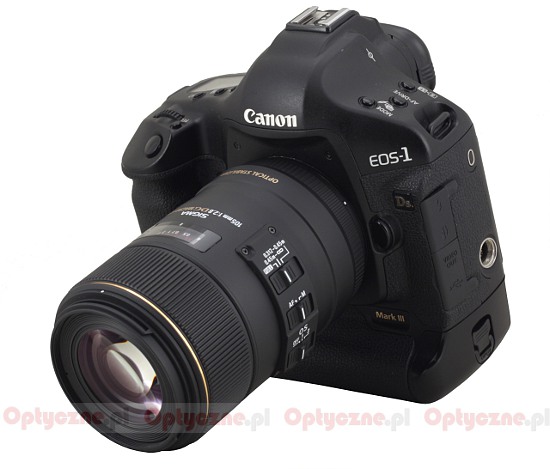 Sigma 105 mm f/2.8 EX DG OS HSM Macro - Wstp