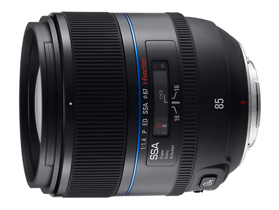 Samsung 85 mm f/1.4 ED SSA