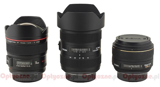 Canon EF 14 mm f/2.8L USM II - Budowa i jako wykonania