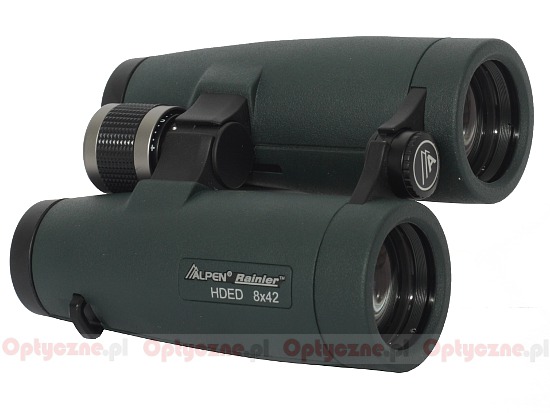 Test wytrzymaociowy lornetek 8x42 - Alpen Optics Rainier 8x42 HD ED 