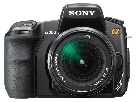 Sony Alfa 200 - nowy aparat na Nowy Rok. Sony Alfa 200 - nowy aparat na Nowy Rok.