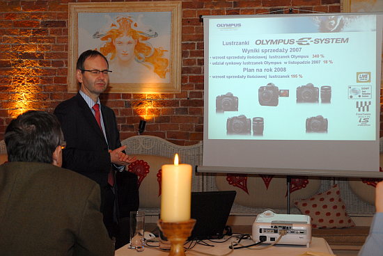 Konferencja prasowa Olympusa  - Wiosna/Lato 2008 - Konferencja prasowa Olympusa - 22 stycznia 2008 r., Warszawa