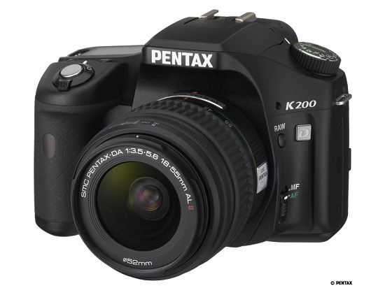 Pentax K200D - ulepszony K100D super