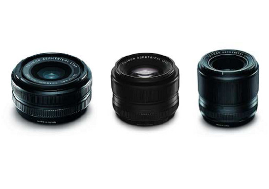 Trzy nowe obiektywy Fujifilm XF