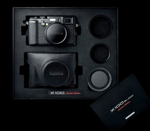 Limitowana wersja Fujifilm FinePix X100 Black