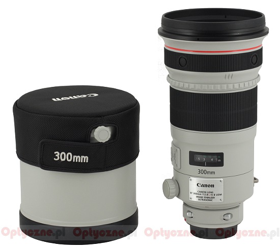 Canon EF 300 mm f/2.8 L IS II USM - Budowa, jako wykonania i stabilizacja