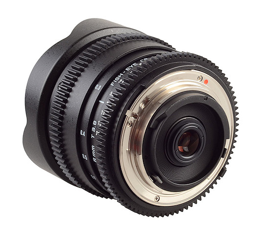 Samyang 8 mm T3.8 Fish-eye CS