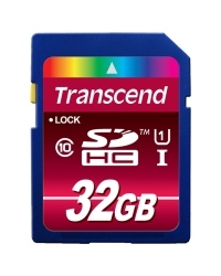 Szybkie karty SDHC marki TRANSCEND w wersji  32 GB