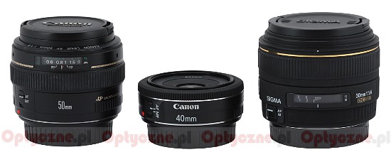 Canon EF 40 mm f/2.8 STM - Budowa i jako wykonania