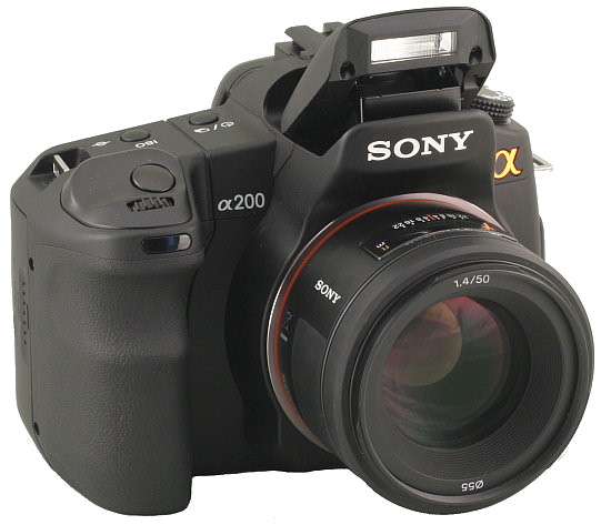 Sony Alpha DSLR-A200 - Wstp