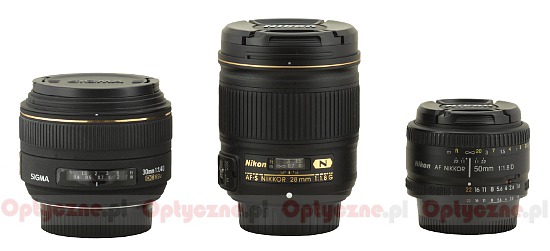 Nikon Nikkor AF-S 28 mm f/1.8G - Budowa i jako wykonania