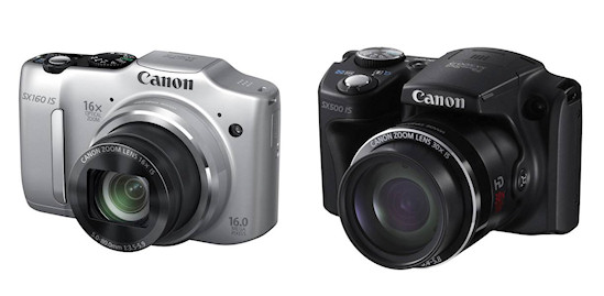 Canon PowerShot SX500 IS oraz PowerShot SX160 IS 