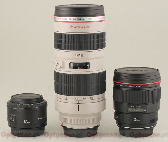 Canon EF 70-200 mm f/2.8L USM - Budowa i jako wykonania